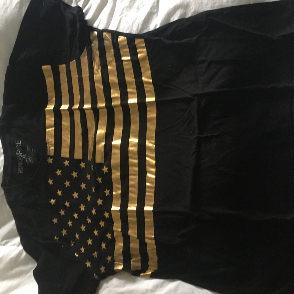 Flag ring of fire shirt